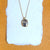 Salt and Pepper Diamond in Yellow Gold Bezel Set Necklace