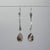 Twig Earrings wtih Tourmalated Amethyst Drops